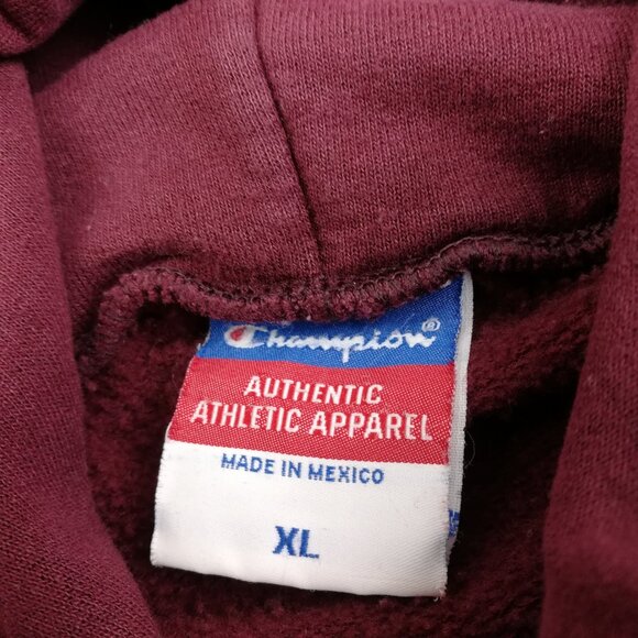 Vintage 2005 Boston College Eagles Hoodie Champion Football Sweatshirt Mens XL - Picture 5 of 11